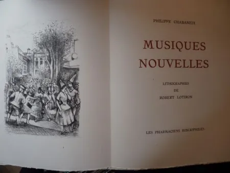 Livro Ilustrado Lotiron - Musiques nouvelles