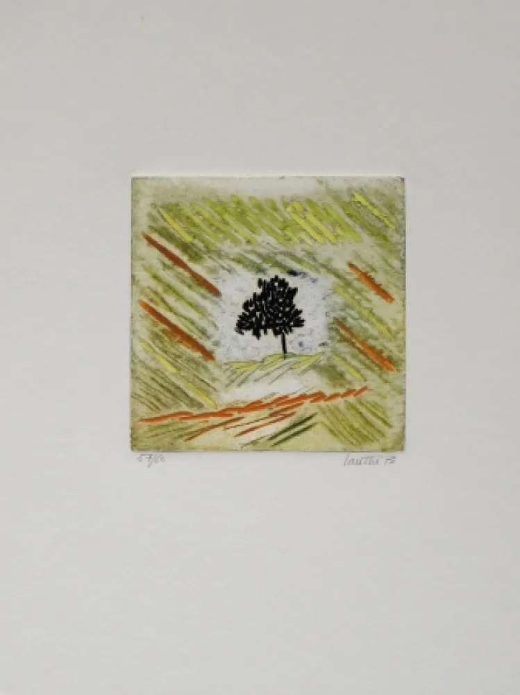 Gravura Louttre - Une petite brune