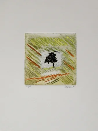 Gravura Louttre - Une petite brune