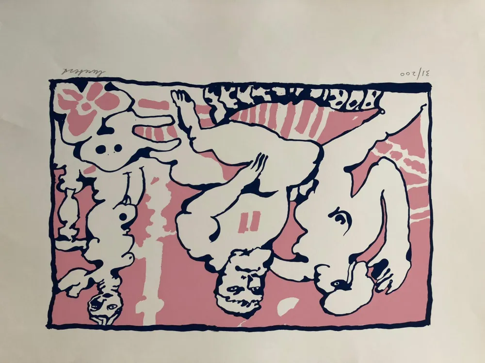 Serigrafia Lucebert - Die Olympiker