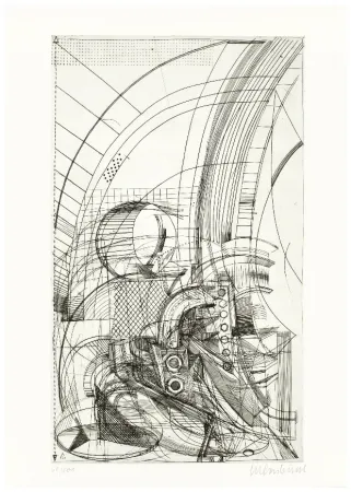 Gravura Luginbühl - Plan für Pegasus