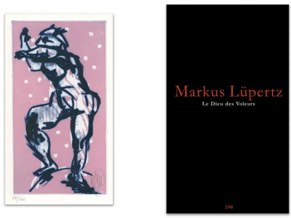 Livro Ilustrado Lüpertz - L'art en écrit