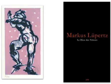 Livro Ilustrado Lüpertz - L'art en écrit