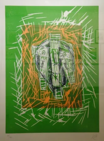 Xilogravura Lüpertz - Parsifal