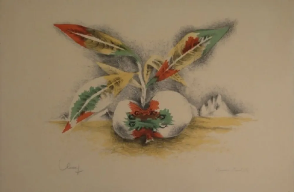 Litografia Lurcat - Sang et Vie