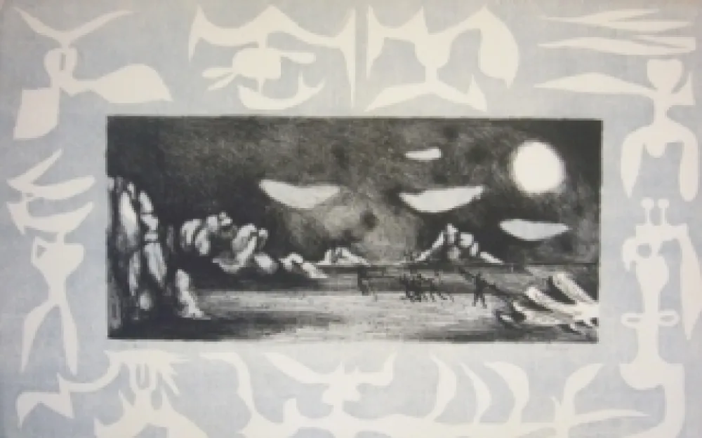 Litografia Lurcat - Sans titre