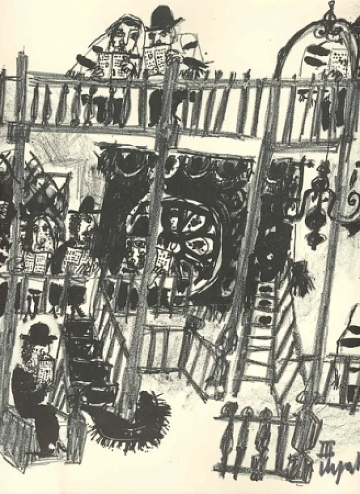 Livro Ilustrado Luzzati - Viaggio alla città di Safed