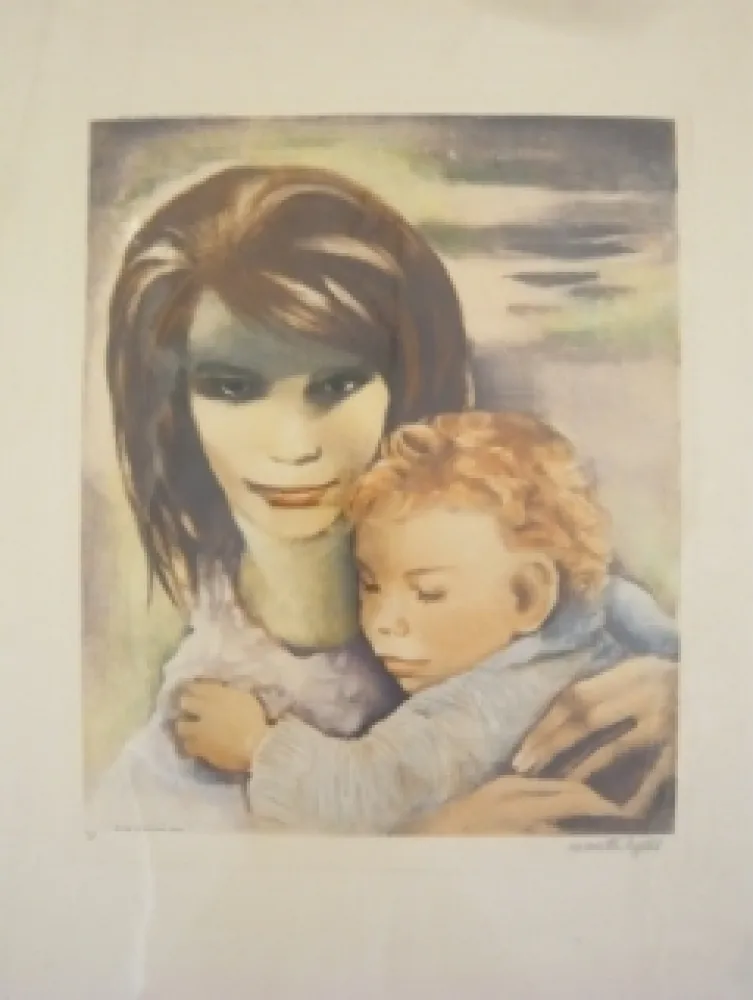 Gravura Lydis - Maternité