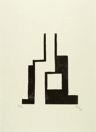 Xilogravura Maatsch - Ohne Titel (No Title)