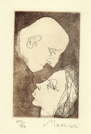 Livro Ilustrado Maccari - Gli addii