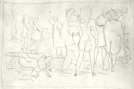 Água-Forte E Água-Tinta Maccari - Nell'orto di Mino Maccari