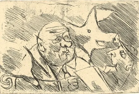 Gravura Maccari - Senza titolo