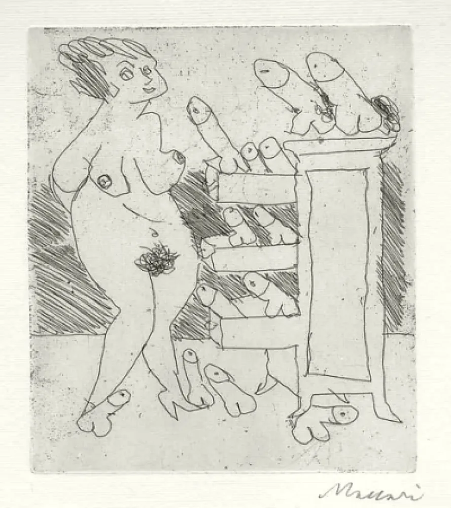 Gravura Maccari - Senza titolo