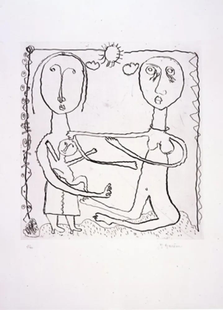 Água-Forte Macréau - Sans titre