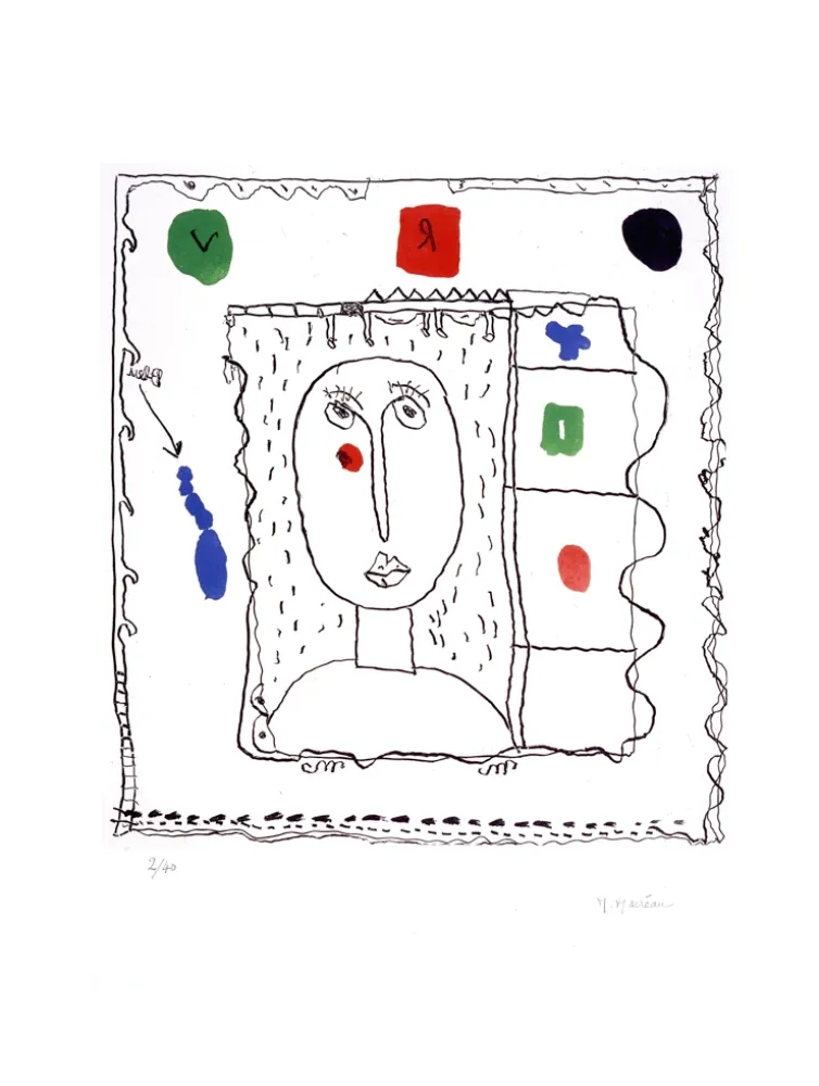 Água-Forte E Água-Tinta Macréau - Sans titre