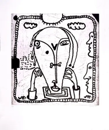 Água-Forte E Água-Tinta Macréau - Sans titre