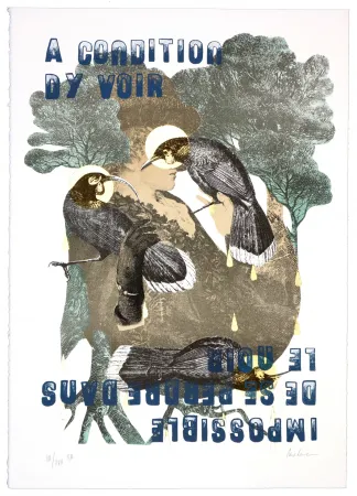 Litografia Madame - A condition d'y voir