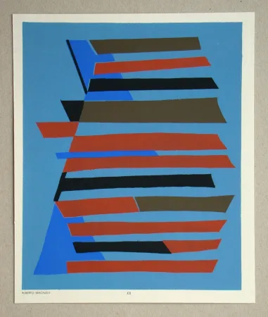 Estêncil Magnelli - Composition abstrait