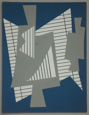 Estêncil Magnelli - Composition abstrait