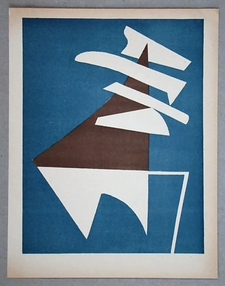 Litografia Magnelli - Composition pour XXe Siècle