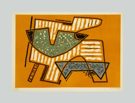 Litografia Magnelli - Composizione