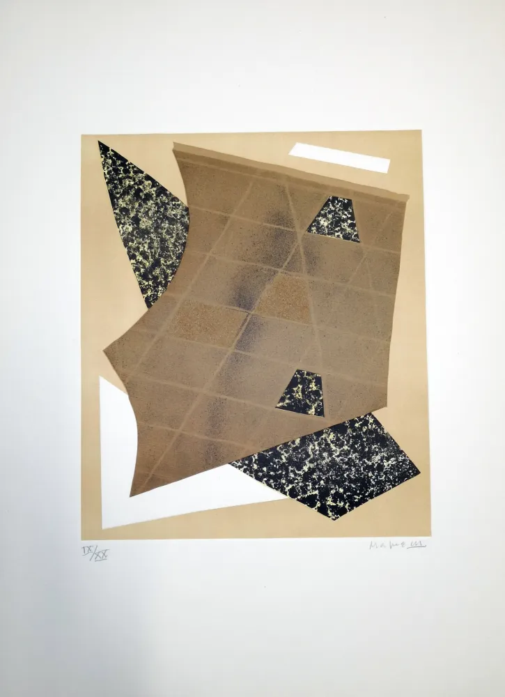 Litografia Magnelli - Composizione 3