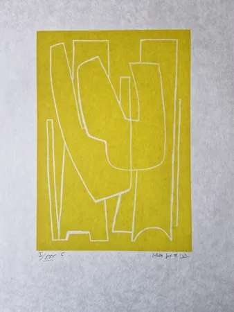 Linogravura Magnelli - La passeggiata