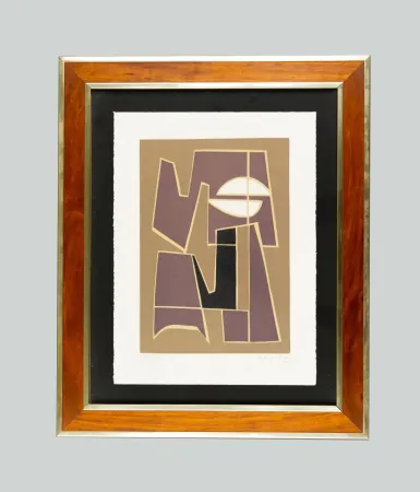 Xilogravura Magnelli - La passeggiata