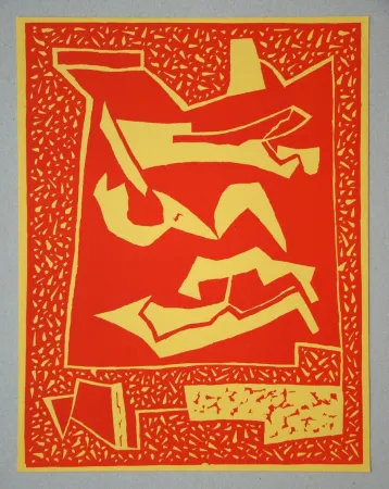 Xilogravura Magnelli - Sans titre