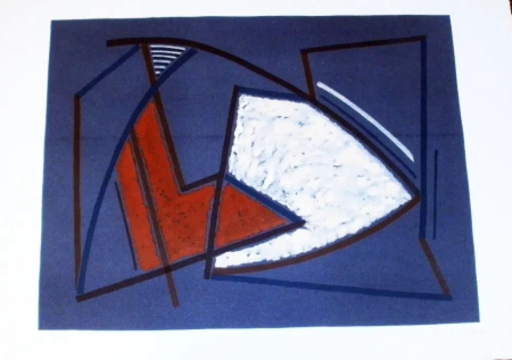 Litografia Magnelli - Sans titre