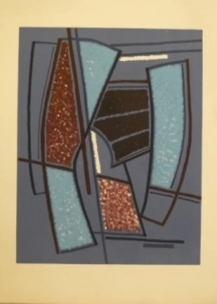 Litografia Magnelli - Sans titre