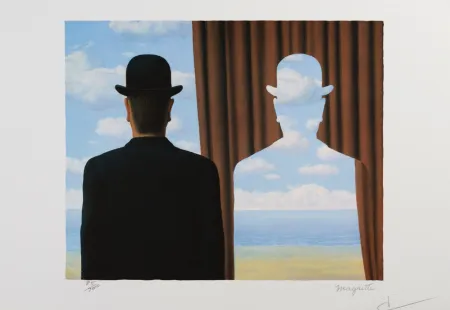 Litografia Magritte - Décalcomanie (Decalcomania)