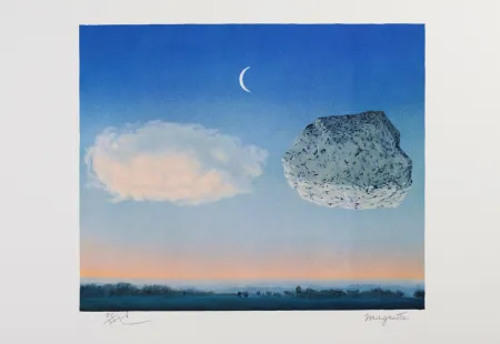 Litografia Magritte - La Bataille de l’Argonne (The Battle of the Argonne)