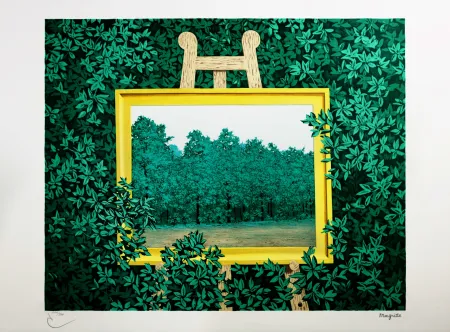 Litografia Magritte - La Cascade (The Waterfall)