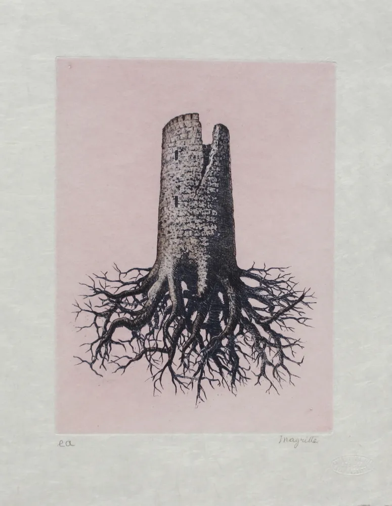 Água-Forte E Água-Tinta Magritte - La Folie Almayer