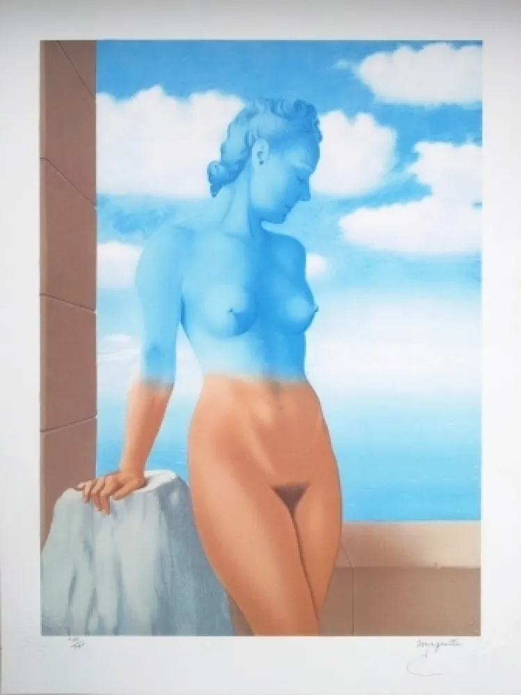 Litografia Magritte - La Magie noire (Black Magic)