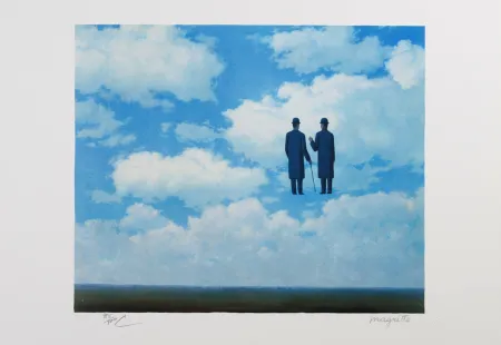 Litografia Magritte - La Reconnaissance Infinie (The Infinite Recognition)