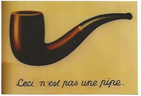 Litografia Magritte - La trahison des images (Ceci n'est pas une pipe)