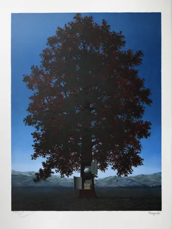 Litografia Magritte - La Voix du Sang (The Voice of Blood)