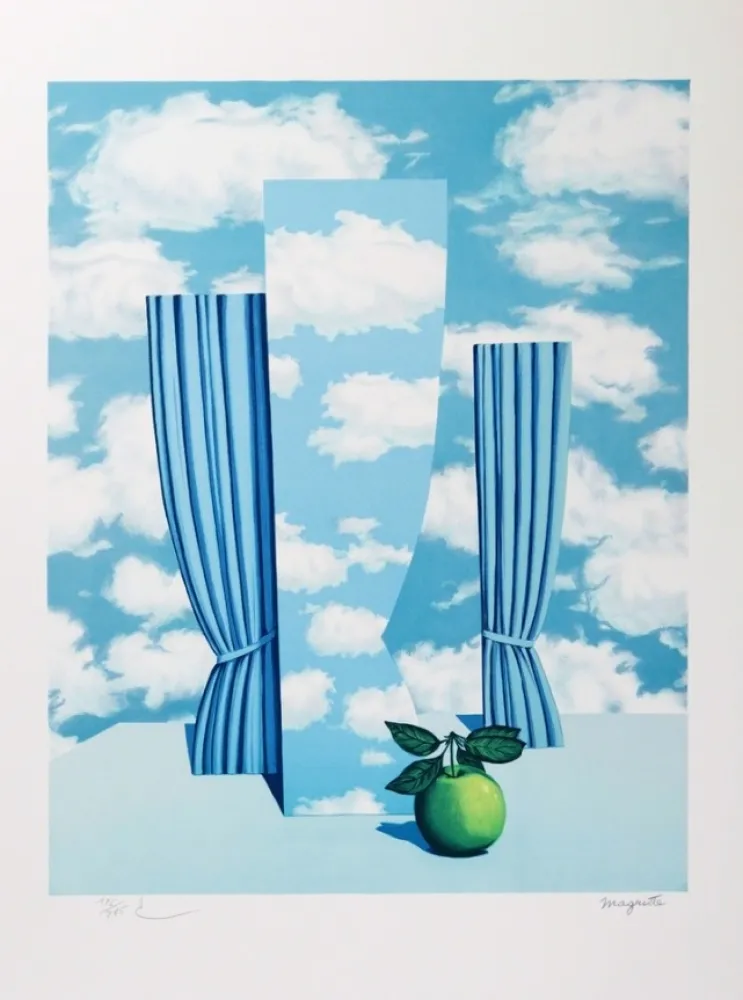 Litografia Magritte - Le Beau Monde