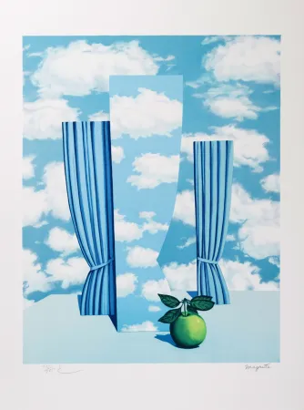 Litografia Magritte - Le Beau Monde (The Beautiful World)