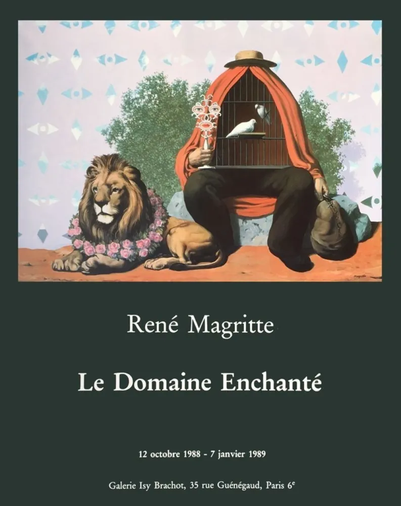 Cartaz Magritte - Le Domaine Enchanté