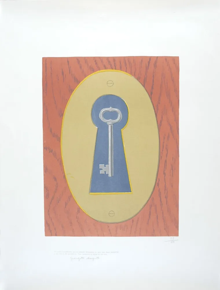 Litografia Magritte - Le Sourire du Diable - The Devil' Smile