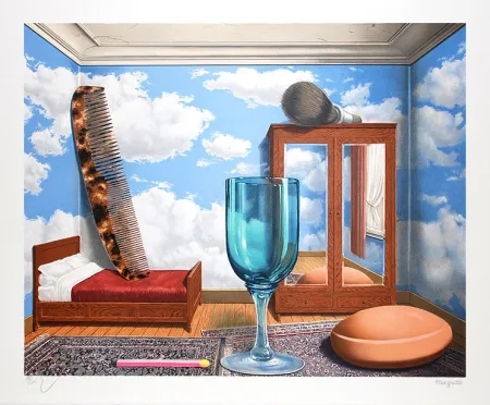 Litografia Magritte - Les Valeurs Personnelles