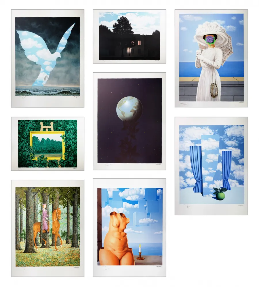 Litografia Magritte - Magritte Lithographies I