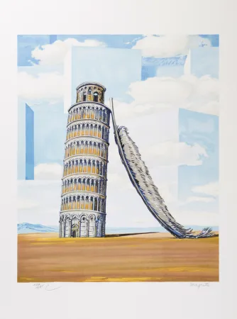 Litografia Magritte - Souvenir de Voyage (Memory of a Journey)