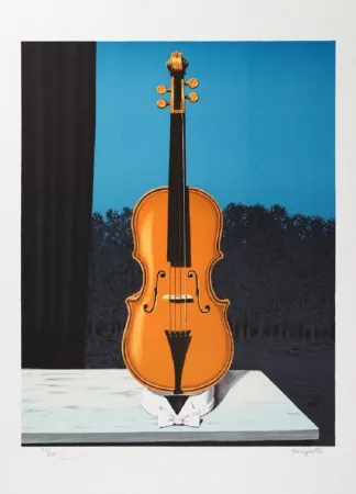 Litografia Magritte - Un peu de l'âme des bandits