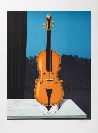 Litografia Magritte - Un peu de l’âme des bandits (A Little of the Bandits' Soul)