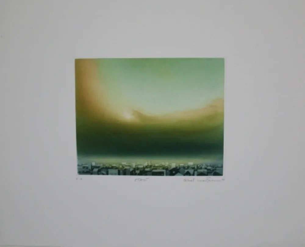 Água-Forte E Água-Tinta Maibaum - Stadt / City