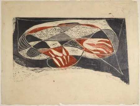 Linogravura Maillet - Untitled